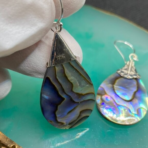 Shell Dangle Drop Earrings - Picture 1 of 4